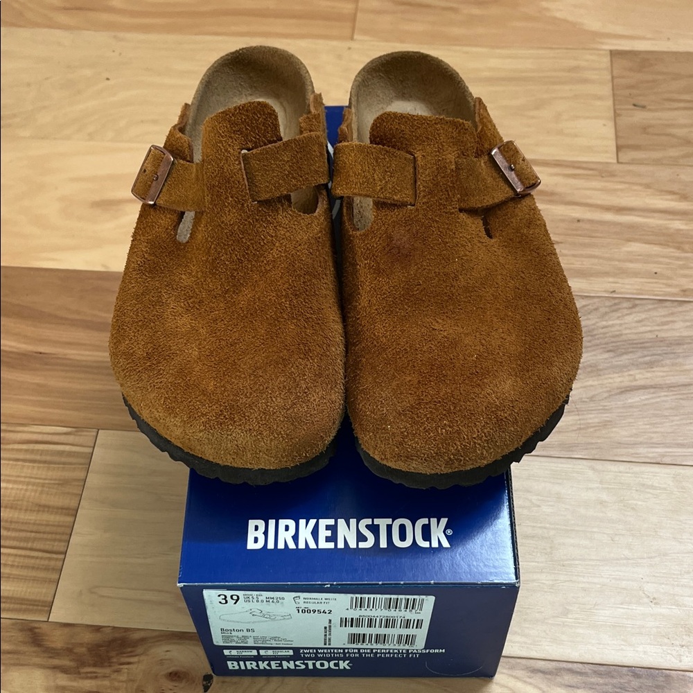 Birkenstock Boston - Soft Footbed MINK